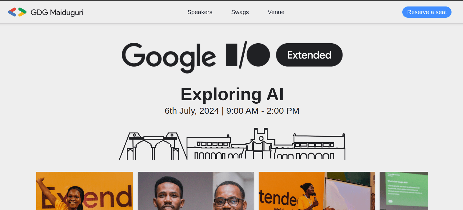 GDG Maiduguri Event Page